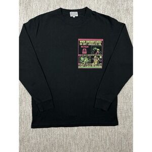 Cav Empt Circumstances Long Sleeve Black Made In Japan Back Hit XL